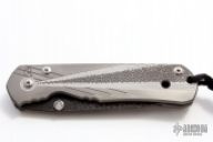 Large Sebenza Unique Graphic Snakeskin Damascus