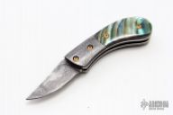 Mini Damascus Slipjoint