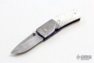 Damascus and Pearl Linerlock