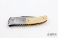 Damascus and Mammoth Linerlock