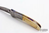 Damascus and Mammoth Linerlock