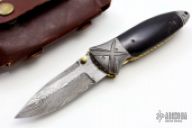 Damascus and Buffalo Linerlock