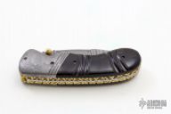 Damascus and Buffalo Linerlock