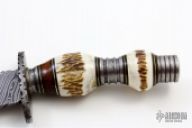 Large Damascus Bowie