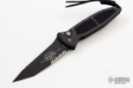 Mini Socom Auto Black Tanto Serrated #1466 2/2000 #085/476