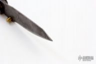 Damascus Tanto Linerlock