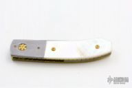 Damascus and Pearl Linerlock