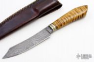 Damascus Fixed Blade