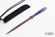 Anodized Titanium Spike