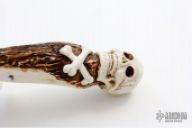 Carved Skull and Cross Bones Bowie