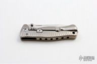 SR1 Integral Titanium Handle Folding Knife