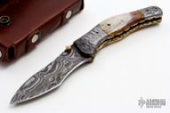 Damascus and Bone Folder