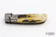 Damascus and Mammoth Linerlock