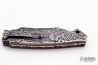 Assisted Damascus Reaper Folder