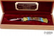 David Yellowhorse Buck Lockback