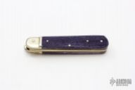 Purple Bone Lever Lock Auto (#712)