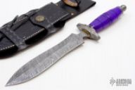Damascus & Bone Dagger