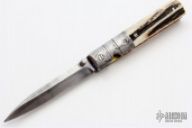 Damascus and Stag Physicians Knife