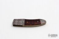 Damascus and Snakewood Linerlock