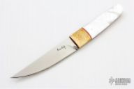 Mokume and Mother of Pearl