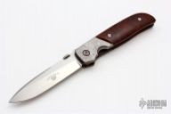 TTF with Damascus Bolsters / Ironwood Scales