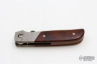 TTF with Damascus Bolsters / Ironwood Scales