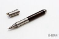 Tactical Pen - Titanium and Zircote wood