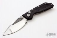 DOC D/A Hand Ground High Polish Blade with Carbon Fiber Handles