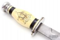 Ivory Damascus Dagger