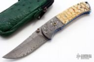 Damascus Linerlock