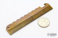 Large Tactical EDC Ti Comb w/ Bottle Opener