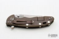 XM-18 3.5" Wharncliffe, Green G10/Bronze Titanium