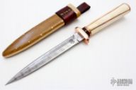 Damascus Hippo Dagger