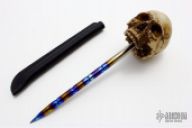 Heat Colored Ti Skull Spike