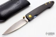 Carbon Fiber Lancet Linerlock
