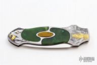 Engraved Button Lock