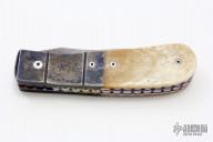 Damascus Linerlock Folder