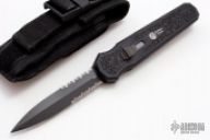 Harkins Triton D/E Serrated Edge BK