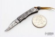 Mini Damascus Slipjoint