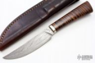Damascus Fixed Blade