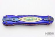 Damascus Linerlock
