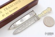 Damascus Mini Dagger (#1)