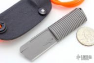 "Respect The Blade" 3D Cobalt Fixed Blade