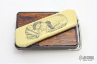 "Touche" Belt Buckle Knife