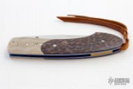 T12A Linerlock - Mokume & Palmwood