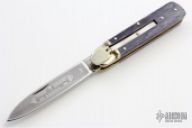 Gray Bone Lever Lock Auto (#712)