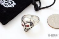 BWL Sterling Skull Ring