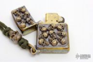 Custom Bronze Pile of Skulls Zippo - 2013