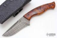 Damascus Fixed Blade