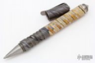 Tactical Pen - Damascus/Mammoth Tooth